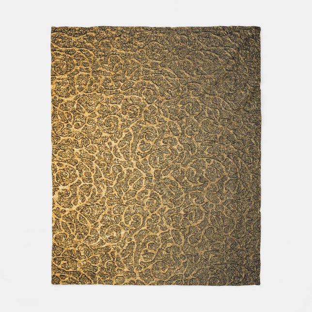 Couverture Polaire Emballage De Luxe, Points Forts Lumineux. (Devant)