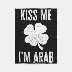 Couverture Polaire Embrassez-Moi Je Suis Une Chemise Arabe Drôle Irla