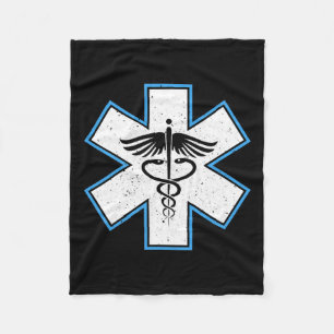 Couverture Polaire Emt Paramedic Star - Caduceus Ems Premier Répondeu