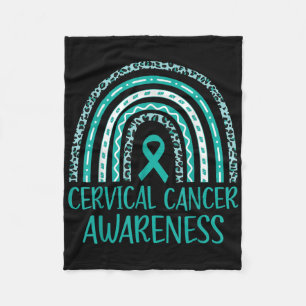 Couverture Polaire En Janvier, Nous Portons Un Cancer Du Col Turquois