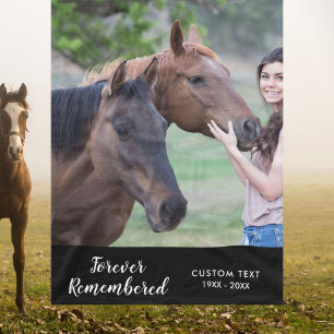 Couverture Polaire En Mémoire Pet Modèle photo Vos Mots Personnalisés