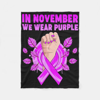 Couverture Polaire En Novembre Nous Portons Violet Heimerheimer Sensi