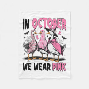 Couverture Polaire En Octobre Nous Portons Nk Goose Breast Cancer Awa