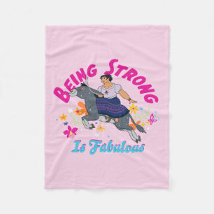 Couverture Polaire Encanto Luisa - Être fort est fabuleux