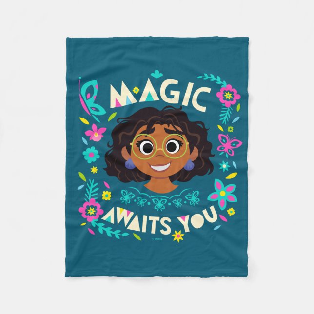 Couverture Polaire Encanto | Mirabel - Magic Awaits You (Devant)