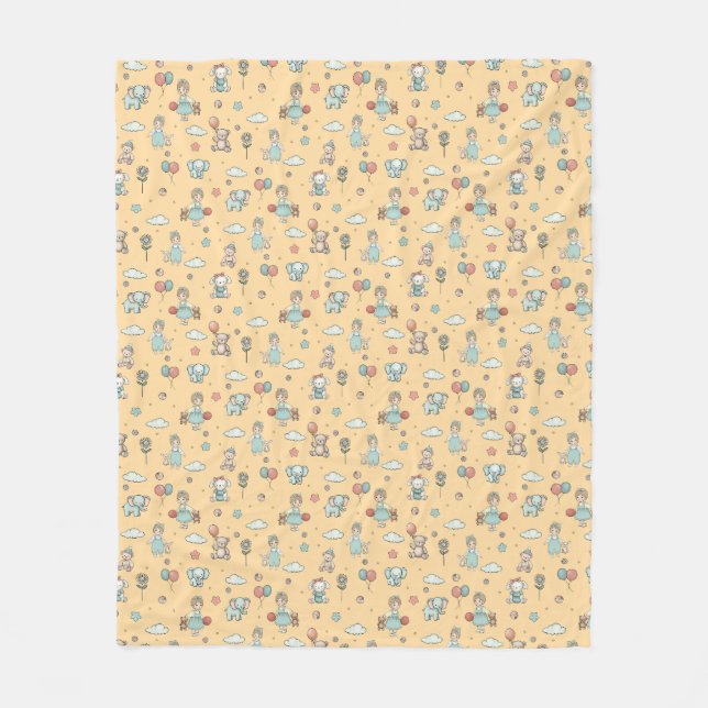 Couverture Polaire Enchanter les enfants (Devant)