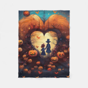 Couverture Polaire Enfant d'Halloween