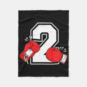Couverture Polaire Enfants 2e anniversaire Boy Boy 2 ans Boxer Annive