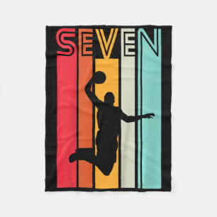 Couverture Polaire Enfants 7e anniversaire Bysketbyll Lover Don 7 ans