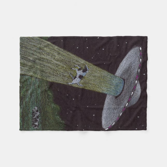 Couverture Polaire Enlèvement d'Aliens (Devant (Horizontal))