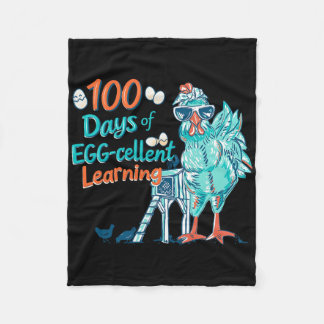 Couverture Polaire Enseignant Egg-stra plus intelligent de 100 jours