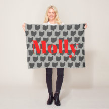 Entièrement personnalisable Ohio State Pet Blanket