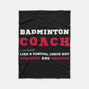 Couverture Polaire Entraîneur de badminton Définition de l'entraîneme