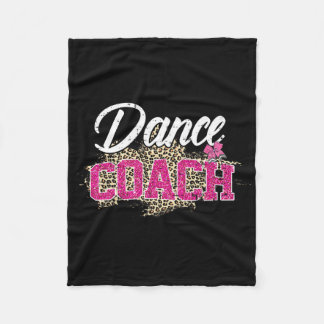 Couverture Polaire Entraîneur de danse Leopard Funny Danser Entraîneu
