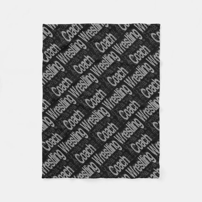 Couverture Polaire Entraîneur de lutte Extraordinaire (Devant)