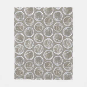 Couverture Polaire enveloppe bulle