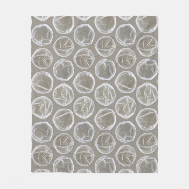 Couverture Polaire enveloppe bulle (Devant)