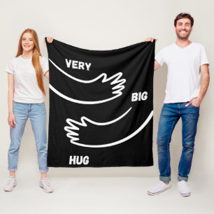 Couverture Polaire Enveloppez-vous dans la chaleur et l'amour avec Gr