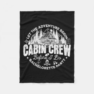 Couverture Polaire Équipage de Cabine Avant de Faire un Enterrement d