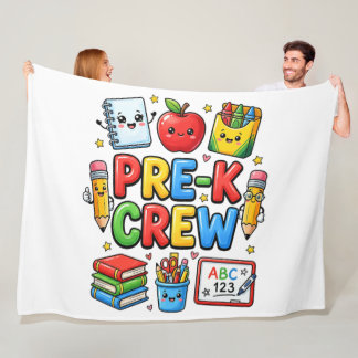 Couverture Polaire Équipage Pré-Maternelle Mignon Élève Premier Jour