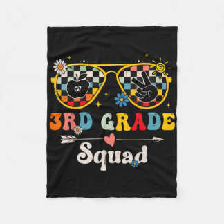 Couverture Polaire Équipe de 3e année Cute enseignant Super Retour T