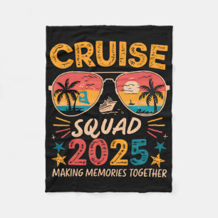 Couverture Polaire Équipe de croisière 2025 Famille de jumelage de va