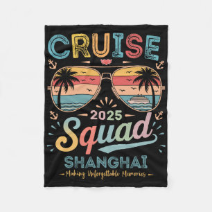 Couverture Polaire Équipe de croisière 2025 Shanghai Groupe de famill