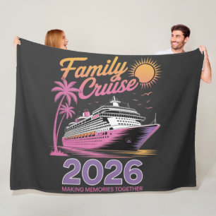 Couverture Polaire Équipe de Croisière Familiale 2026 Voyage Correspo
