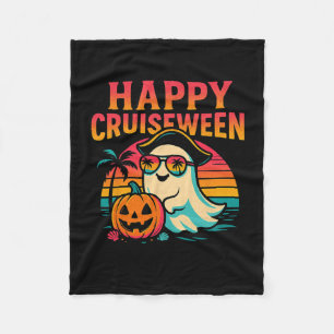 Couverture Polaire Équipe de croisière Halloween Famille 2025 Équipag