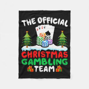 Couverture Polaire Équipe de jeu de Xmas - Joueur drôle de jeux de ha