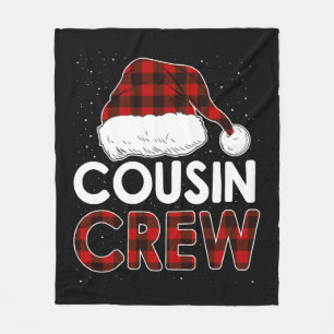 Couverture Polaire Équipe de Noël 2021 Cousin