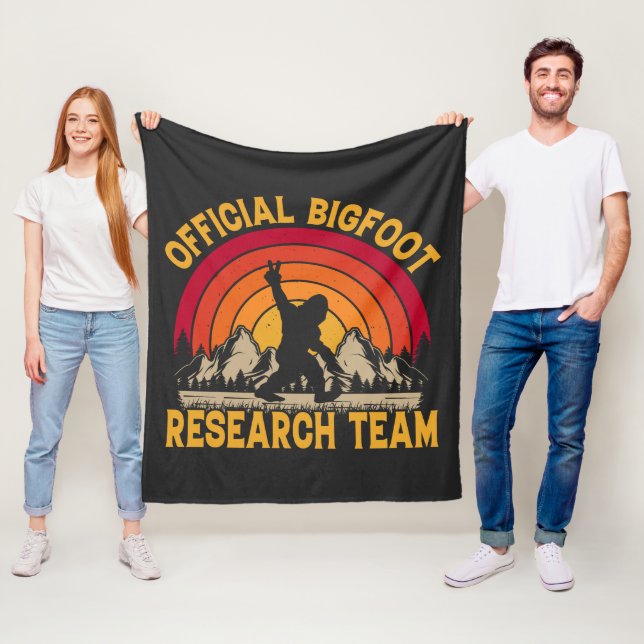 Couverture Polaire Équipe de recherche originale de Bigfoot (En situation)