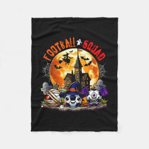 Couverture Polaire Équipe de soccer Halloween trois équipement d'horr