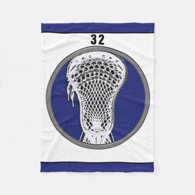 Couverture Polaire Équipe du Lacrosse (Devant)
