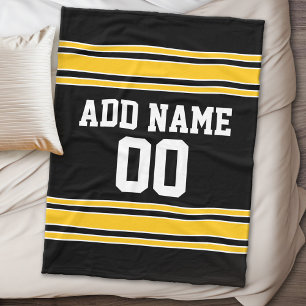 Couverture Polaire Équipe Jersey avec nom et numéro personnalisés