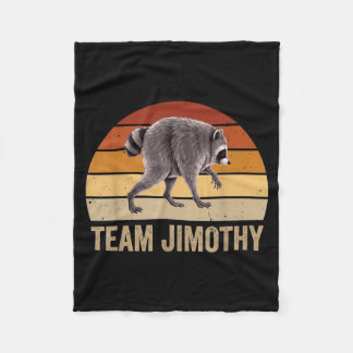 Couverture Polaire Équipe Jimothy Raton Lutin Drôle Seattle Mème Rétr