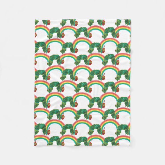 Couverture Polaire Eric Carle Le Motif Très Affamé Caterpillar (Devant)