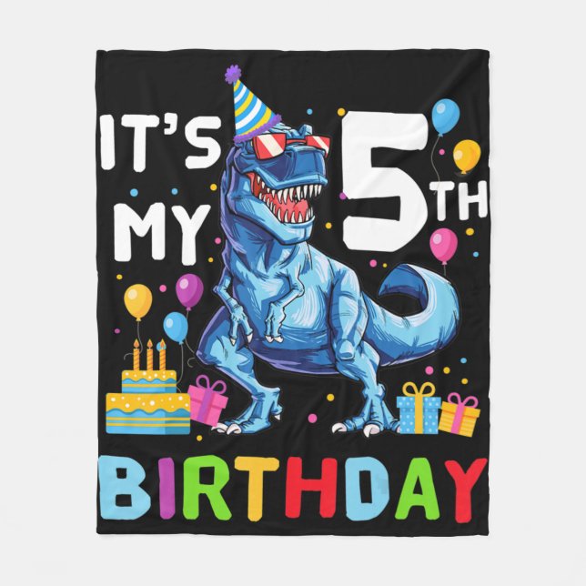 Couverture Polaire Espace extra-atmosphérique 5 ans 5e anniversaire g (Devant)