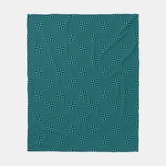 Couverture Polaire Esprit De Fête Design Motifs Et Textures (Devant)