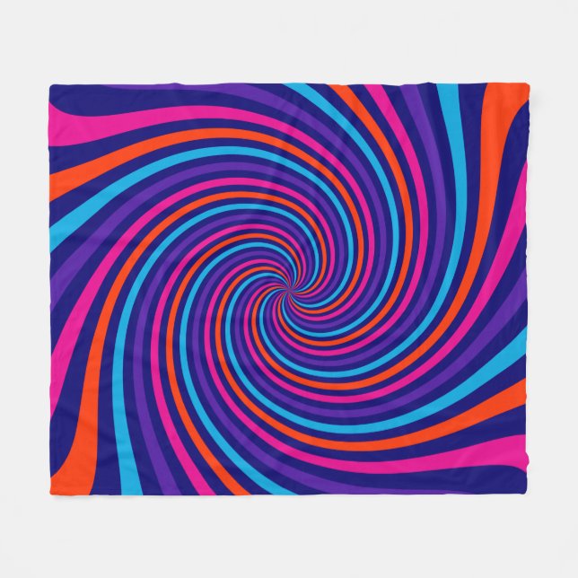 Couverture Polaire Esprit De Fête Design Motifs Et Textures (Devant (Horizontal))