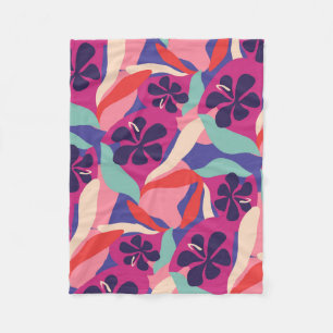 Couverture Polaire Esthétique florissante