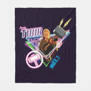 Couverture Polaire Et Si... ?   Party Thor Neon Graphic