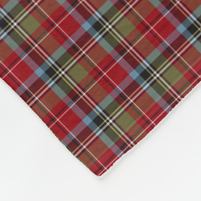 Couverture Polaire État de Caroline du Nord Tartan (Coin)