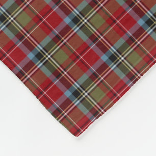 Couverture Polaire État de tartan de la Caroline du Nord