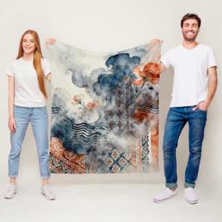 Couverture Polaire Ethereal Indonesian Batik