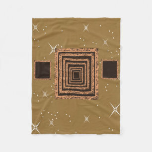 couverture polaire étoile brune