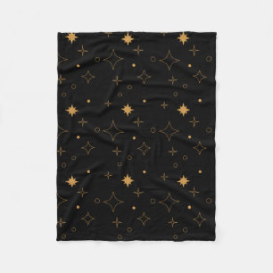 Couverture Polaire étoiles vintages