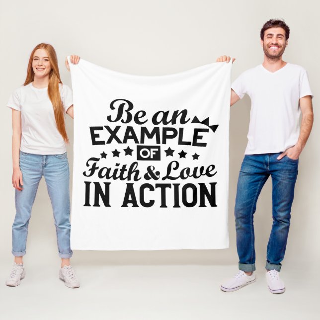Couverture Polaire Être un exemple de foi et d'amour en action (En situation)