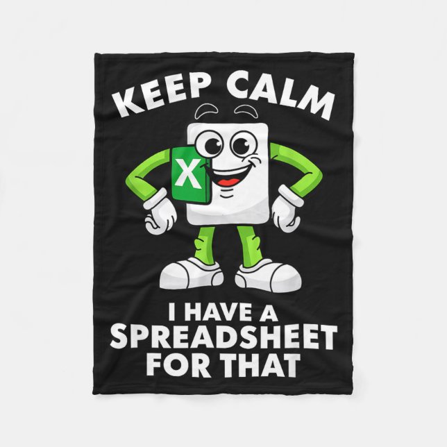 Couverture Polaire Excel Coworker Employee Farewell Goodbye Birthday  (Devant)