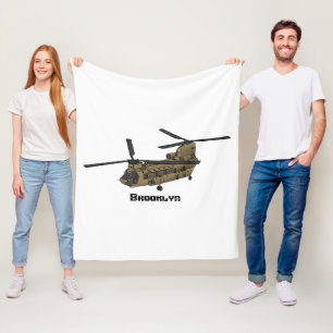 Couverture Polaire Exemple d'hélicoptère militaire Chinook